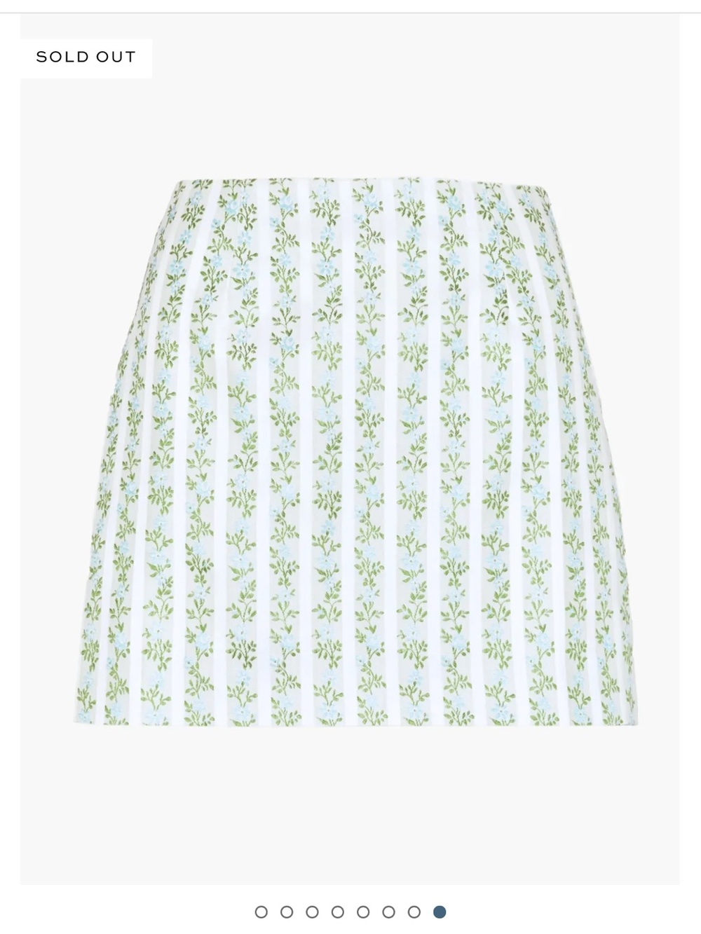 Hill House Hallie Skirt - Brocade Vine Stripe